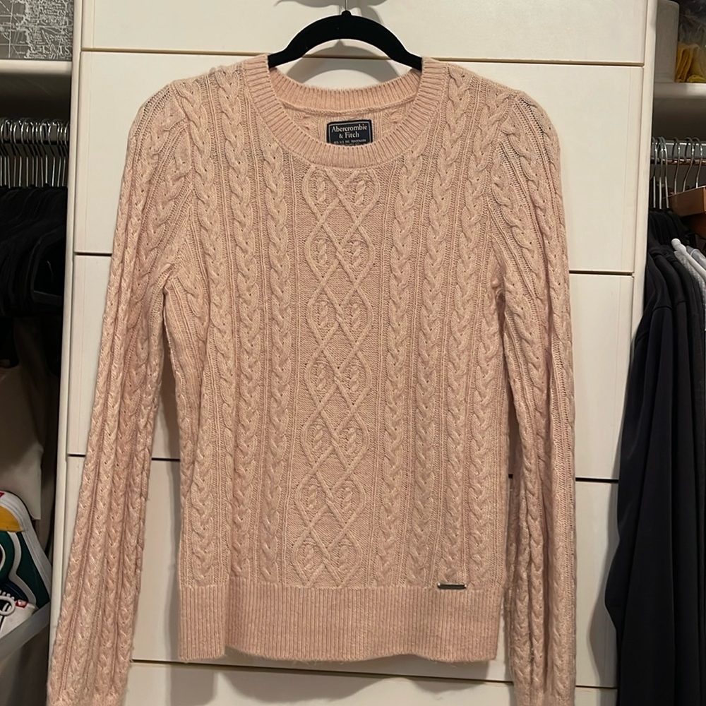 Pink Abercrombie Sweater